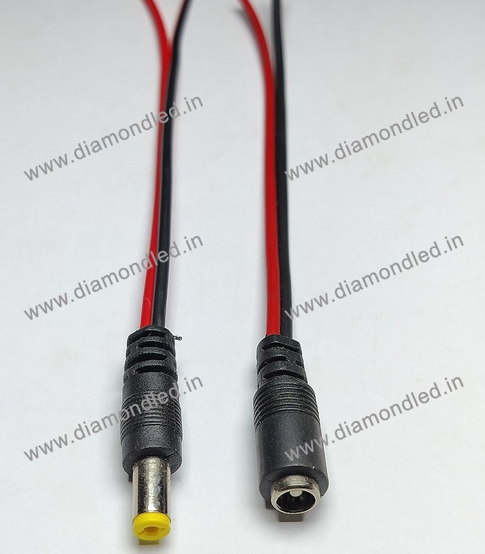 DC Pin Male-Female Connector - Diamond Electronics