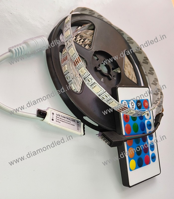 120 LED RGB Pixel Strip – 12V - Diamond Electronics