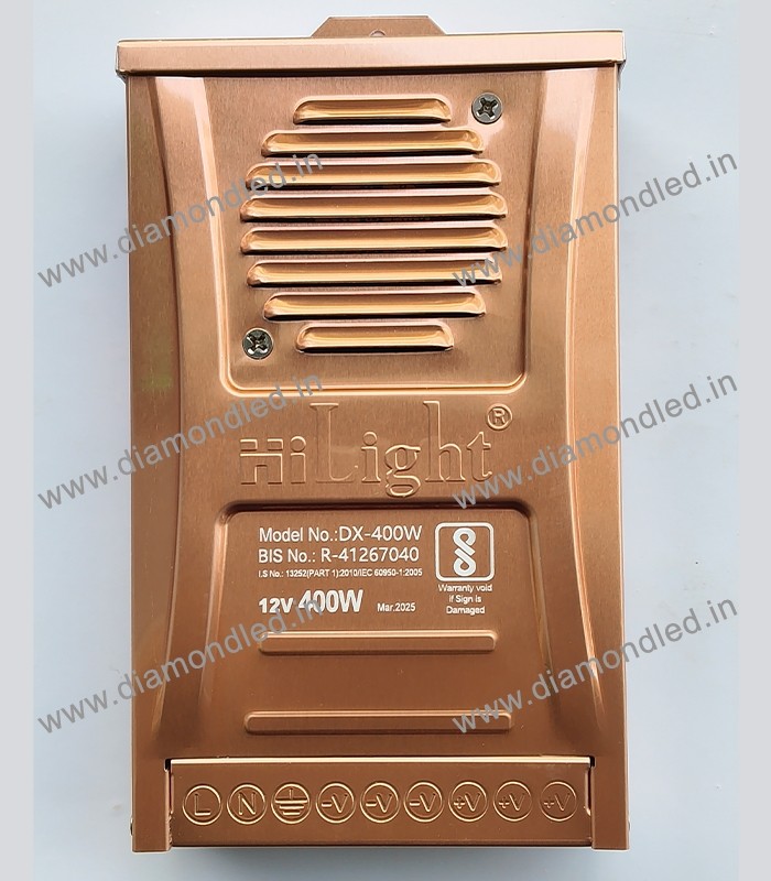 12V 400W 33AMP Rainproof Power Supply - Diamond Electronics
